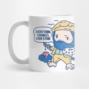 Funny Animal pun Claude Monket with quote Mug